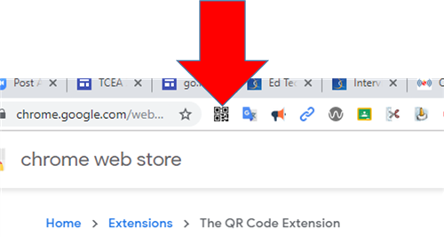 qr code scanner extension qr code scanner extension
